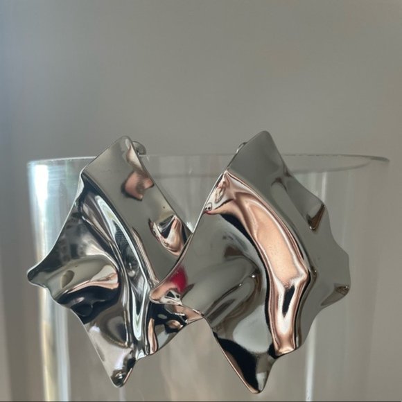 ✦NEW! Geometric Mirror Earrings✦ - Picture 5 of 8